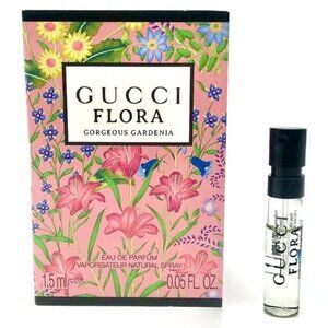 🔥3/$30 NEW Gucci Flora Gorgeous Gardenia Spray Vial 1.5mL